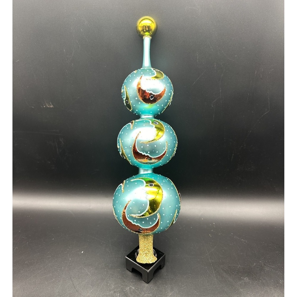 1993 CHRISTOPHER RADKO‎ CRESCENT MOON FINIAL 14" 93-397-0